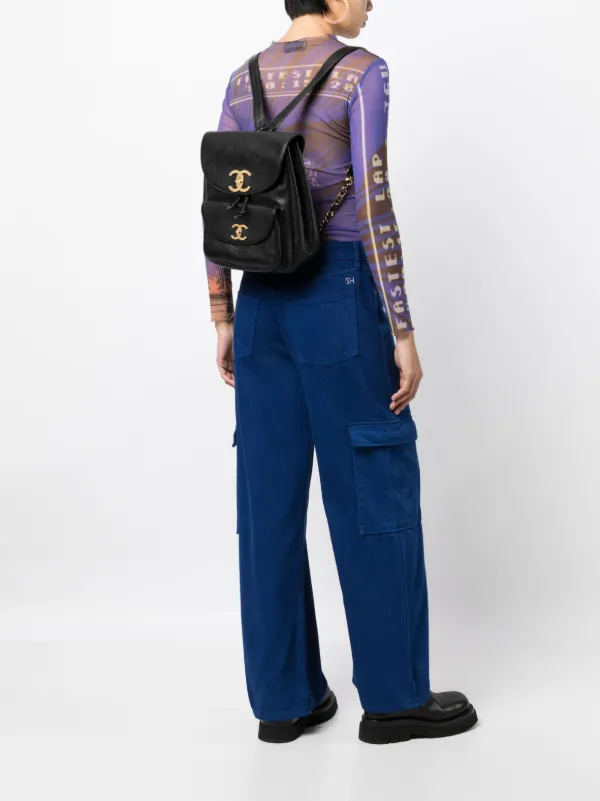 CHANEL Pre-Owned 1995 ココマーク ターンロック バックパック