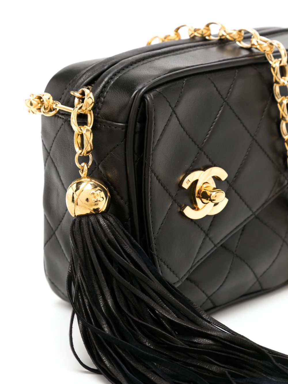 CHANEL 1992 diamond-quilted Bijoux camera bag Women