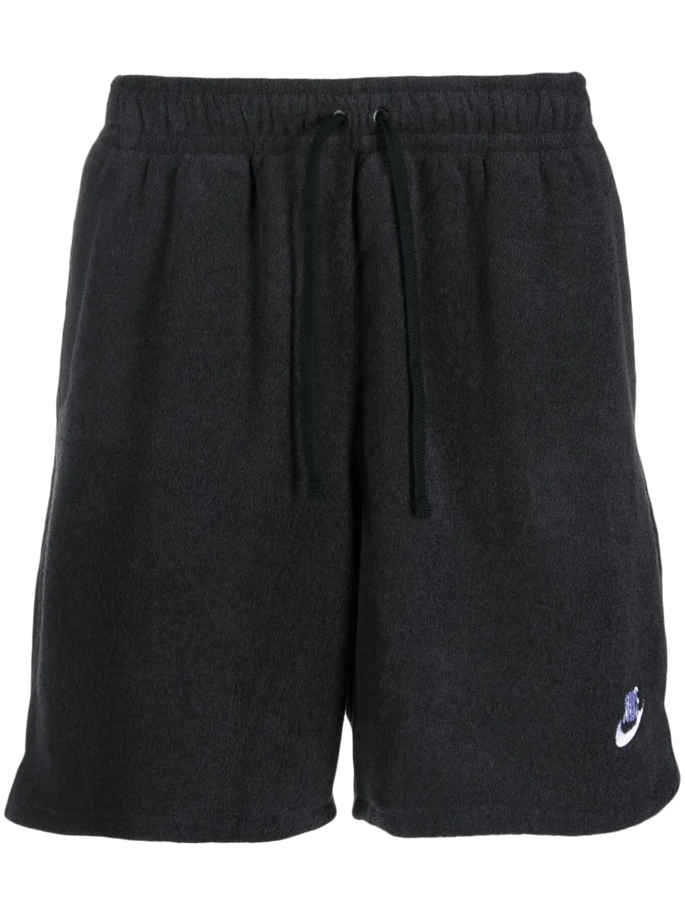 Nike logo-embroidered terry shorts