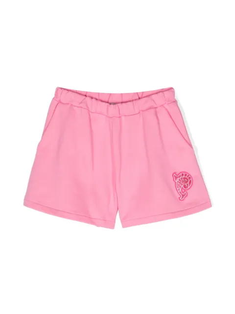 PUCCI Junior logo-embellished cotton shorts