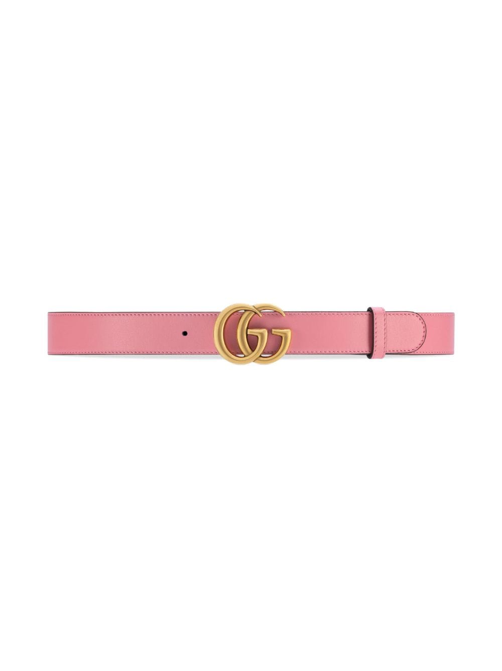 Shop Gucci Gg Marmont Reversible Leather Belt In Brown