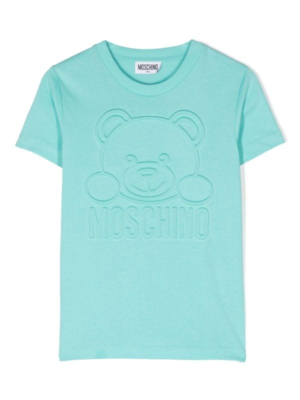 Moschino Kids Teddy Bear Cotton T-Shirt - Farfetch