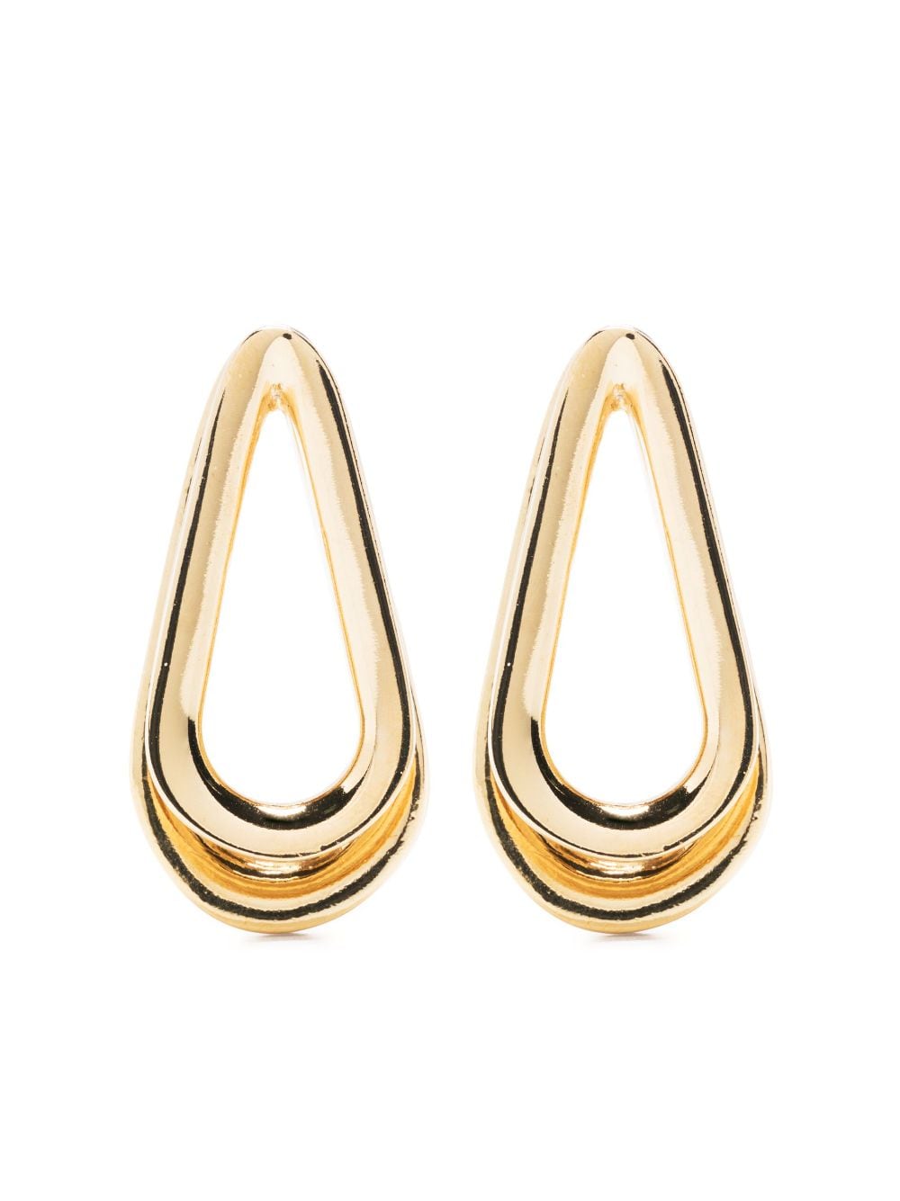 Annelise Michelson Ellipse S Double earrings - Gold