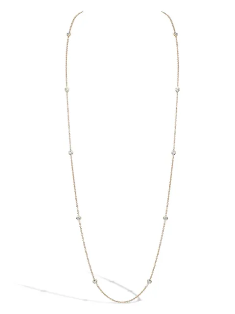 Pragnell 18kt rose gold Sundance diamond necklace