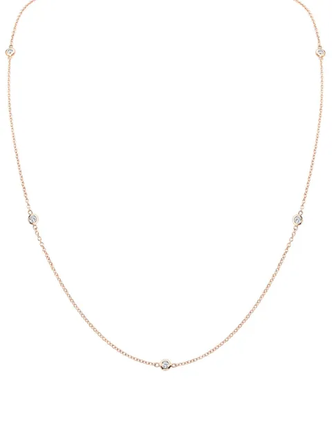 Pragnell 18kt rose gold Sundance diamond necklace