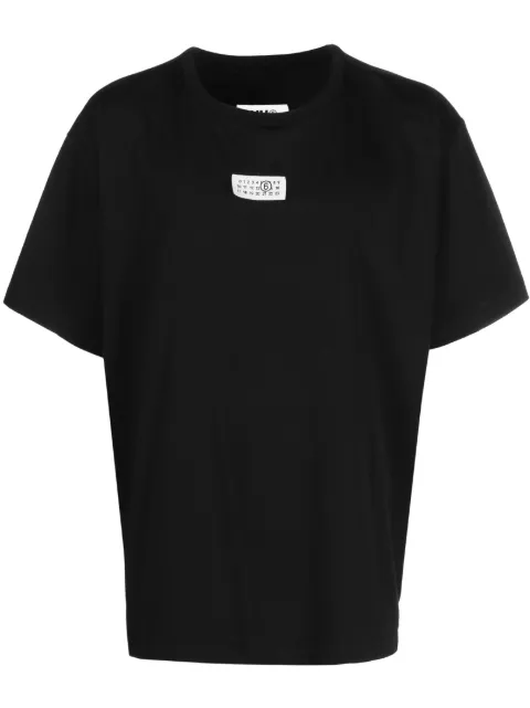 MM6 Maison Margiela logo-patch cotton T-shirt