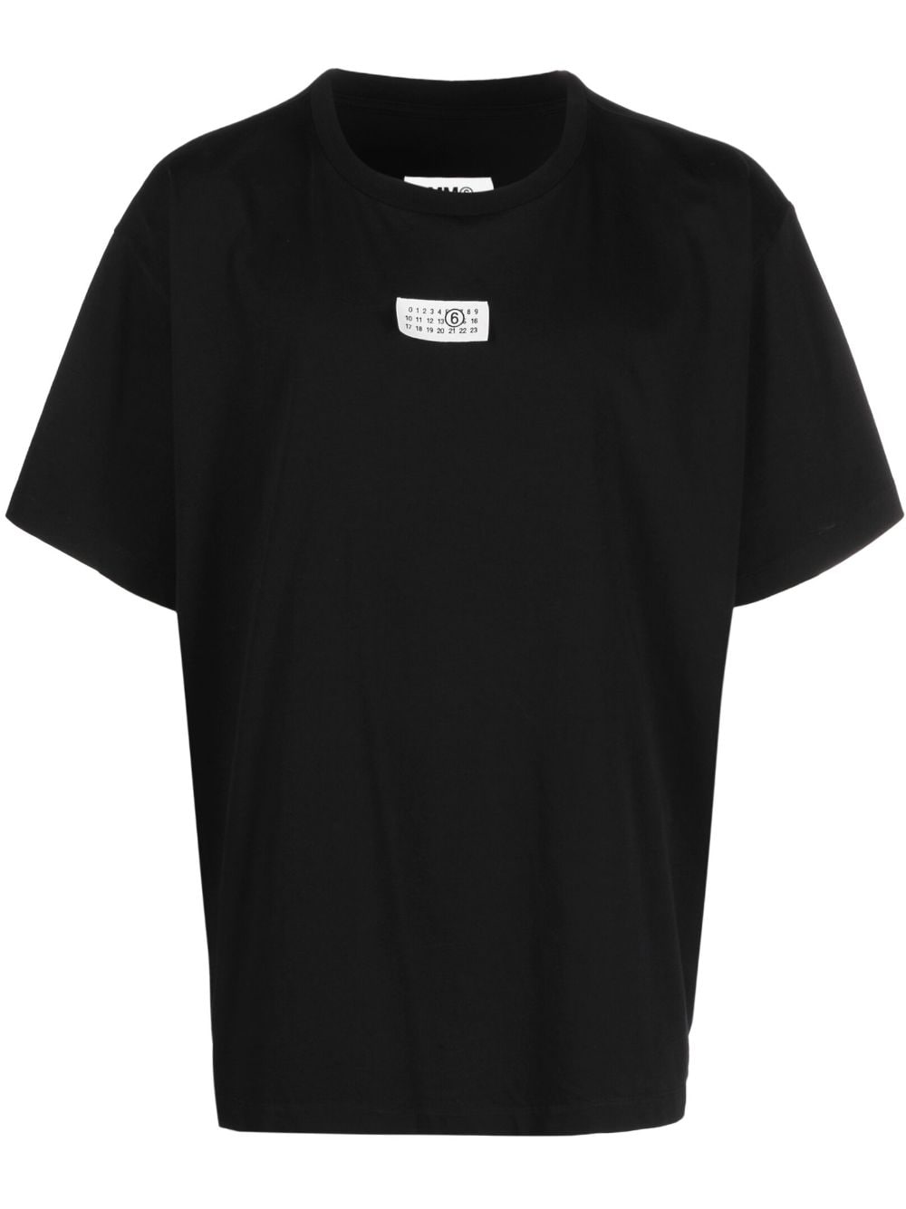 MM6 Maison Margiela logo-patch Cotton T-shirt - Farfetch