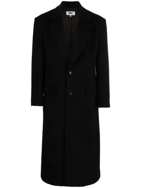 MM6 Maison Margiela Einreihiger Mantel