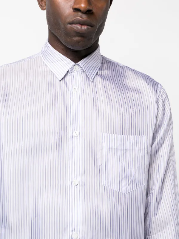 Comme Des Garçons Shirt Striped button-up Shirt - Farfetch