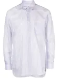 Comme Des Garçons Shirt striped button-up shirt - White