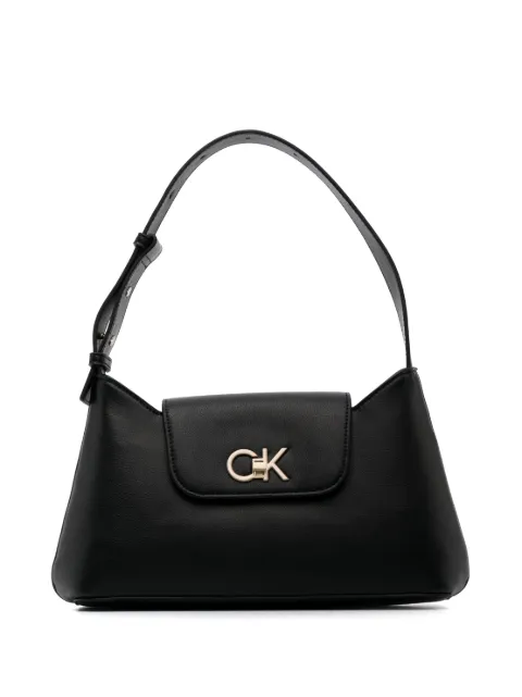 Calvin Klein Re-Lock logo-plaque shoulder bag
