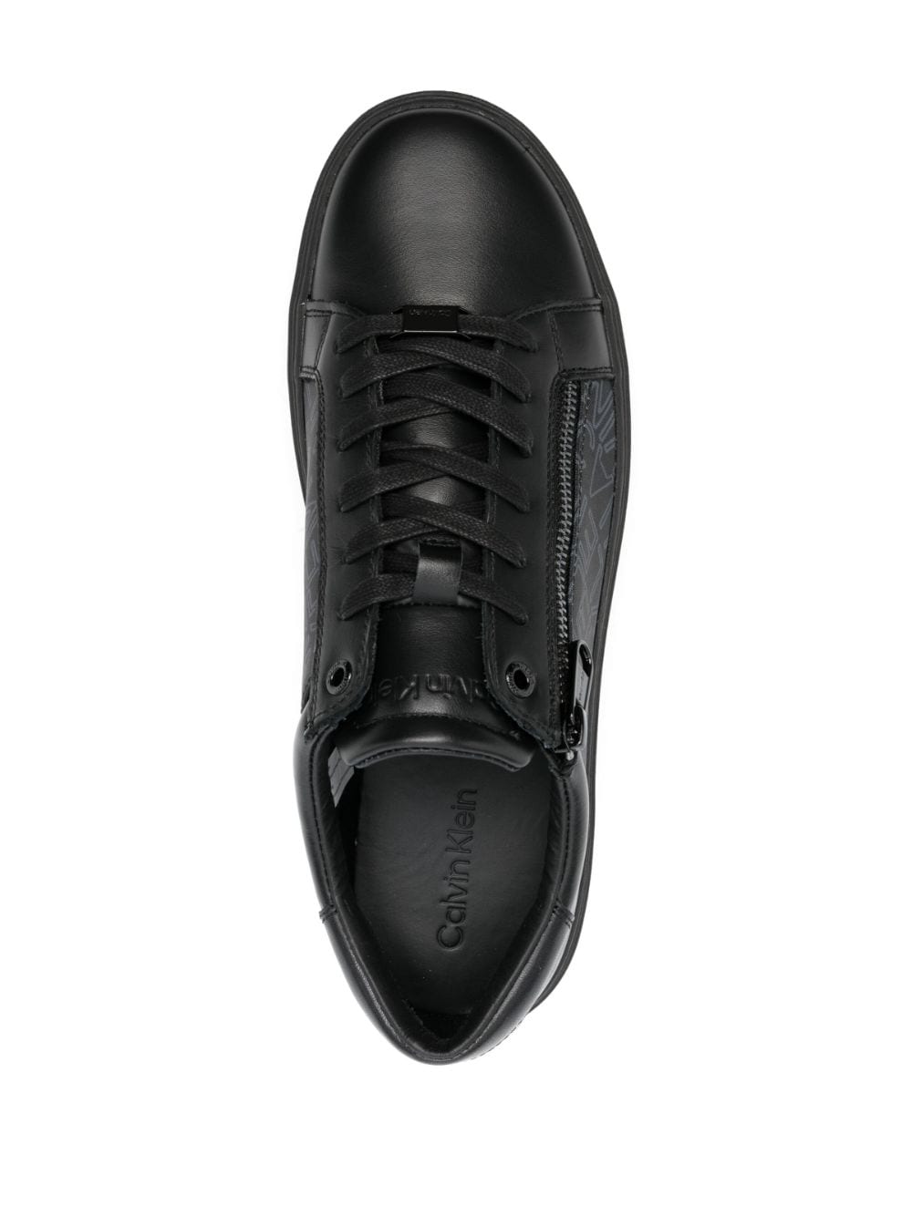 Calvin Klein monogram-print low-top Sneakers Farfetch 