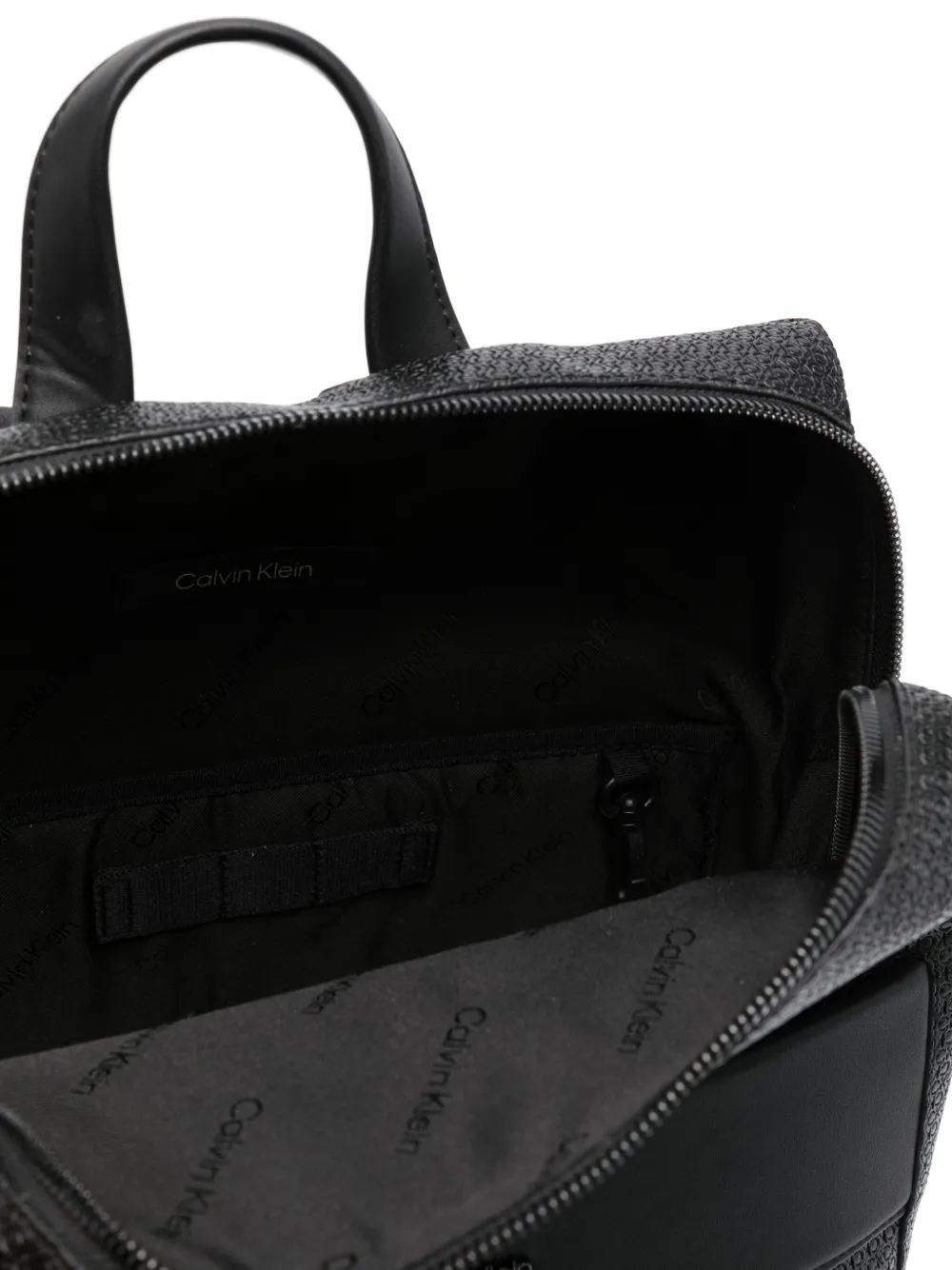 Calvin Klein Minimalism rugzak met logoplakkaat Zwart