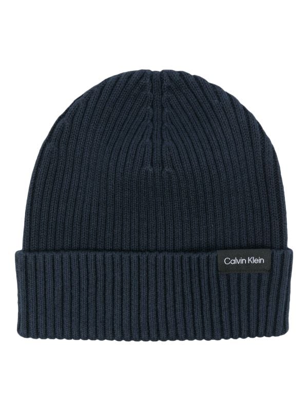 Calvin klein cheap grey beanie