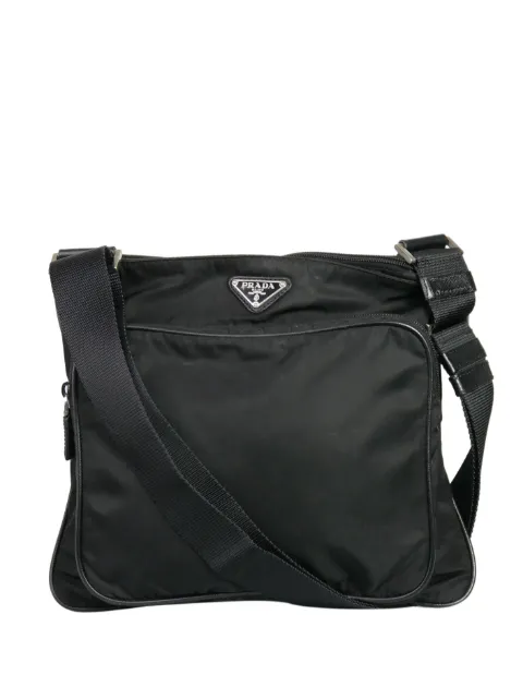 Prada Pre-Owned triangle logo shoulder bag