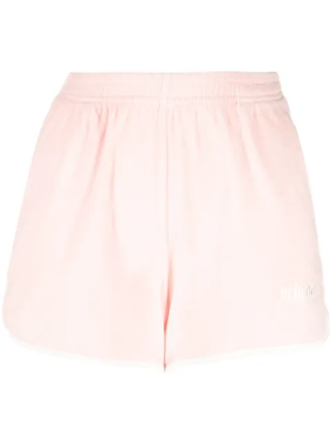 Sporty & Rich shorts con logo bordado