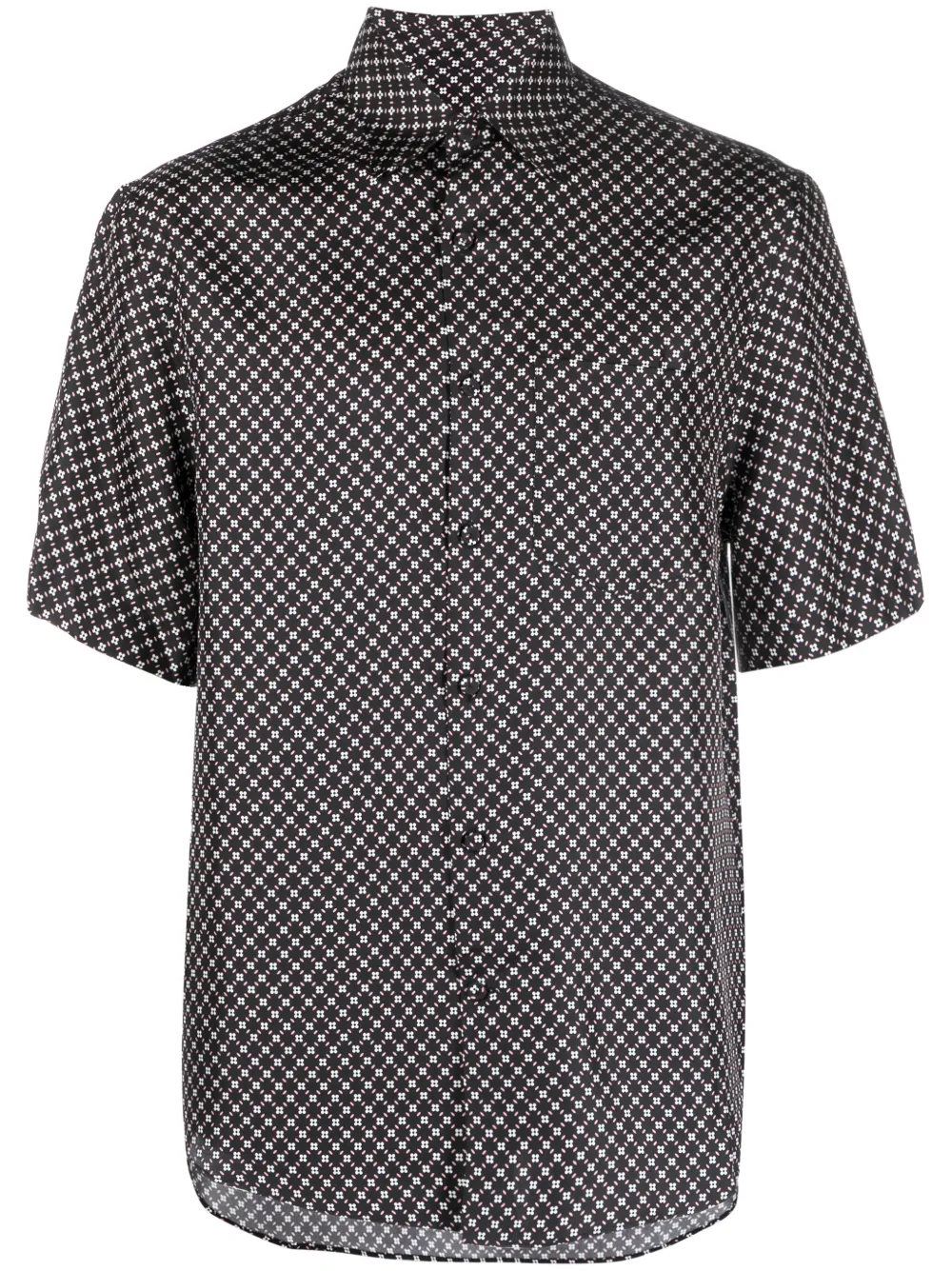 Lanvin geometric print short-sleeve shirt