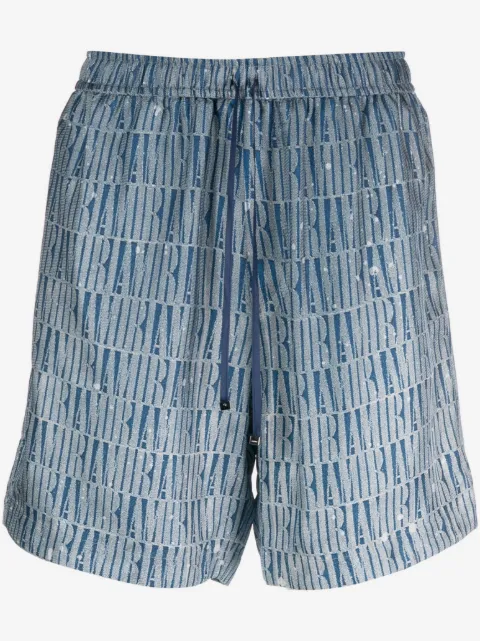 AMIRI gradient drawstring shorts