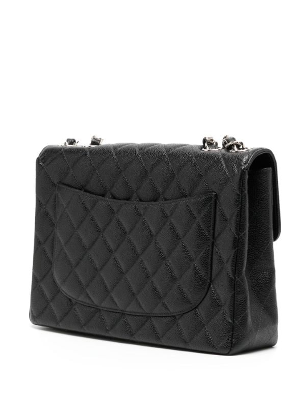 CHANEL Pre-Owned 2000 Classic Flap Jumbo Shoulder Bag - Farfetch