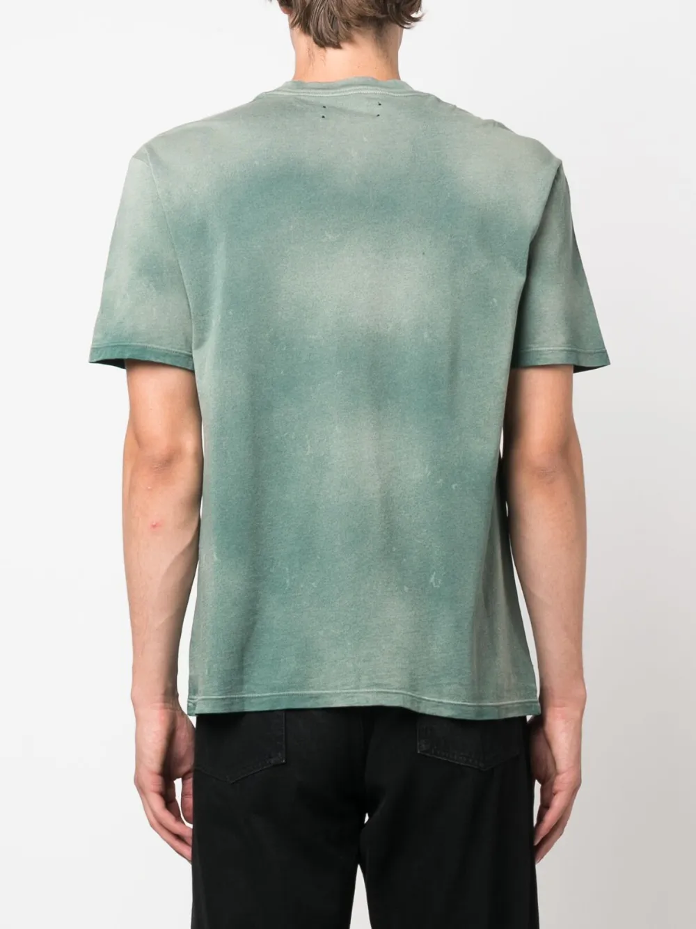 Amiri Vintage Tiger Short-sleeve T-shirt In Green