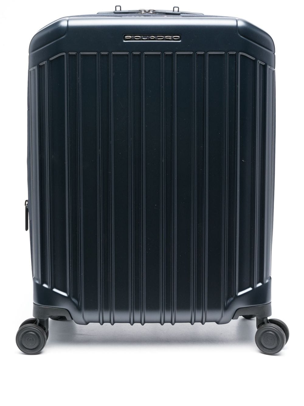Piquadro Hardside Spinner Cabin Suitcase In Blue
