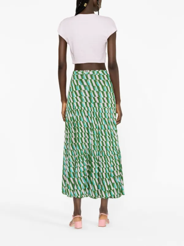 Dvf store maxi skirt