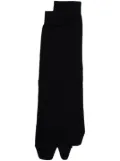 Maison Margiela Tabi knee-high socks - Black