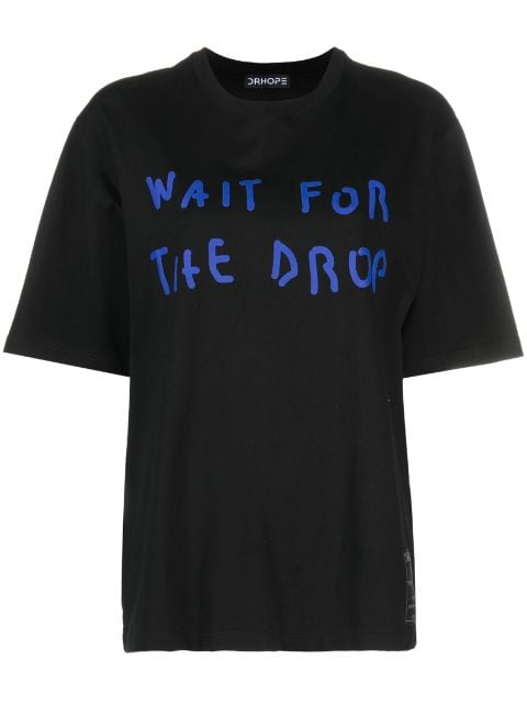 DRHOPE graphic-print cotton T-shirt