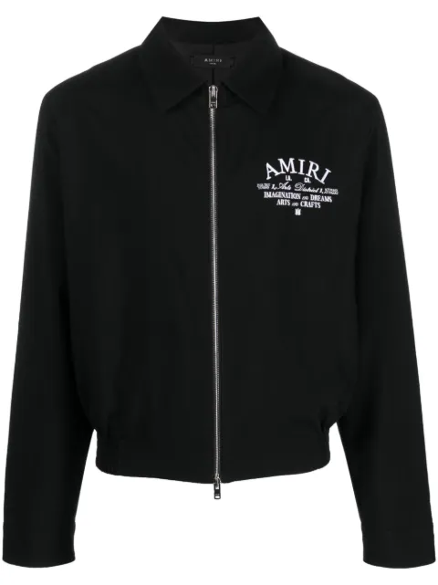 AMIRI embroidered-logo jacket 