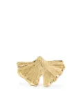 Aurelie Bidermann 18kt yellow gold mini Ginkgo single earring
