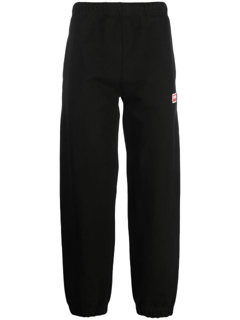 Kenzo logo-embroidered tapered track pants Men