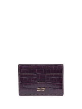 TOM FORD Money Clip Leather Wallet - Farfetch