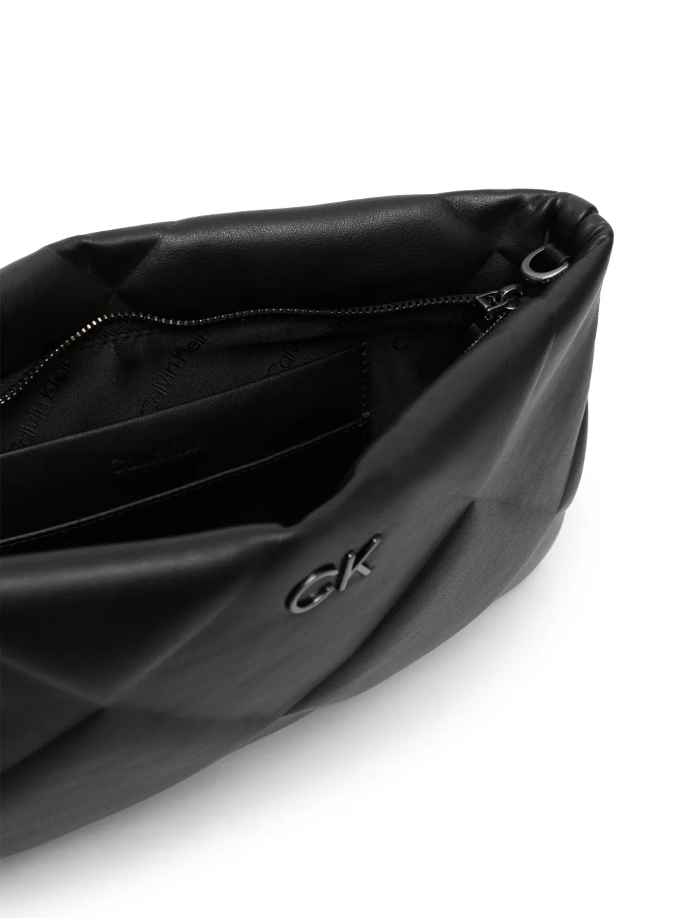 Calvin Klein Re-lo Clutch in Black, view 5