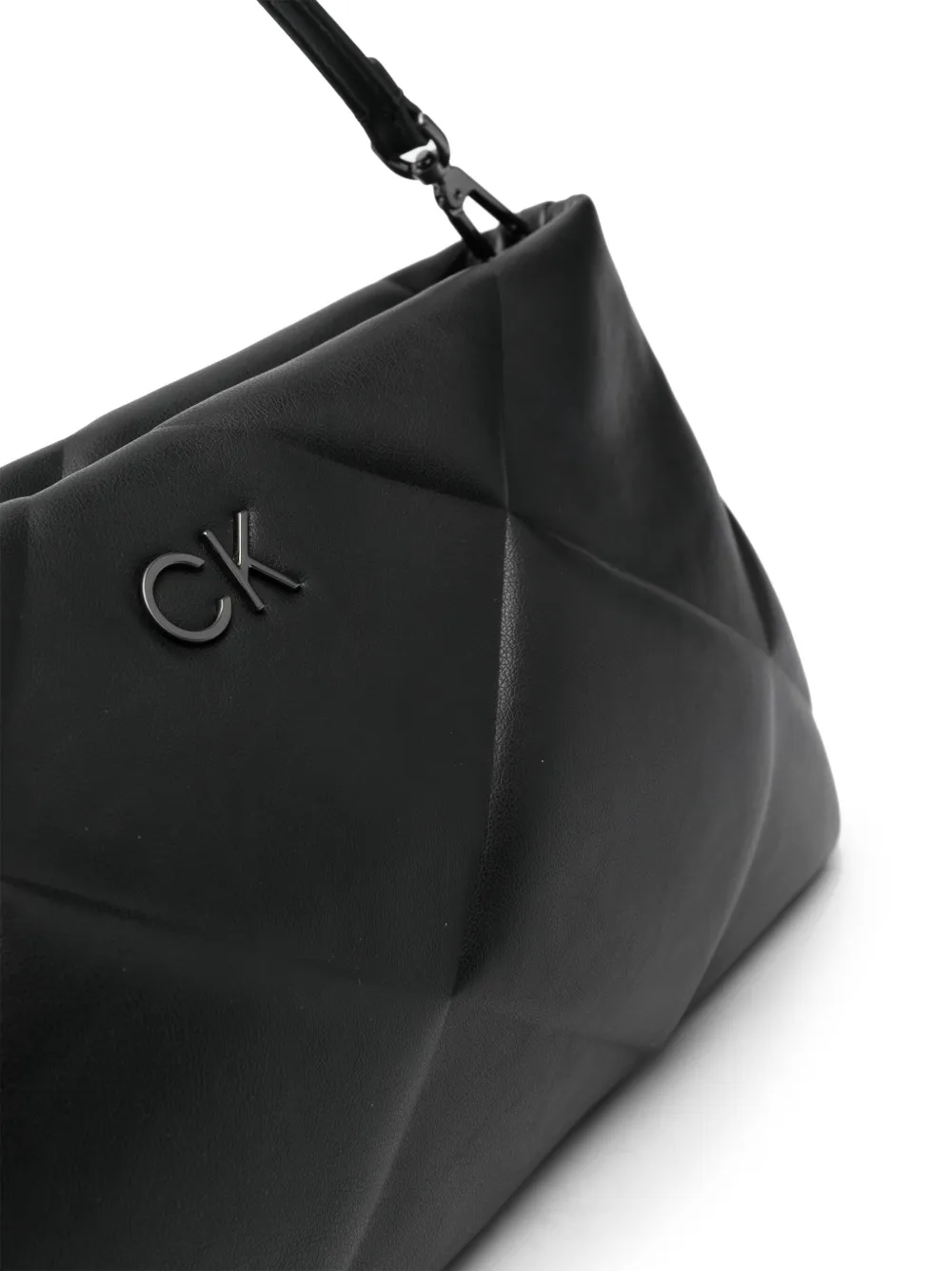 Calvin Klein Re-lo Clutch in Black, view 4