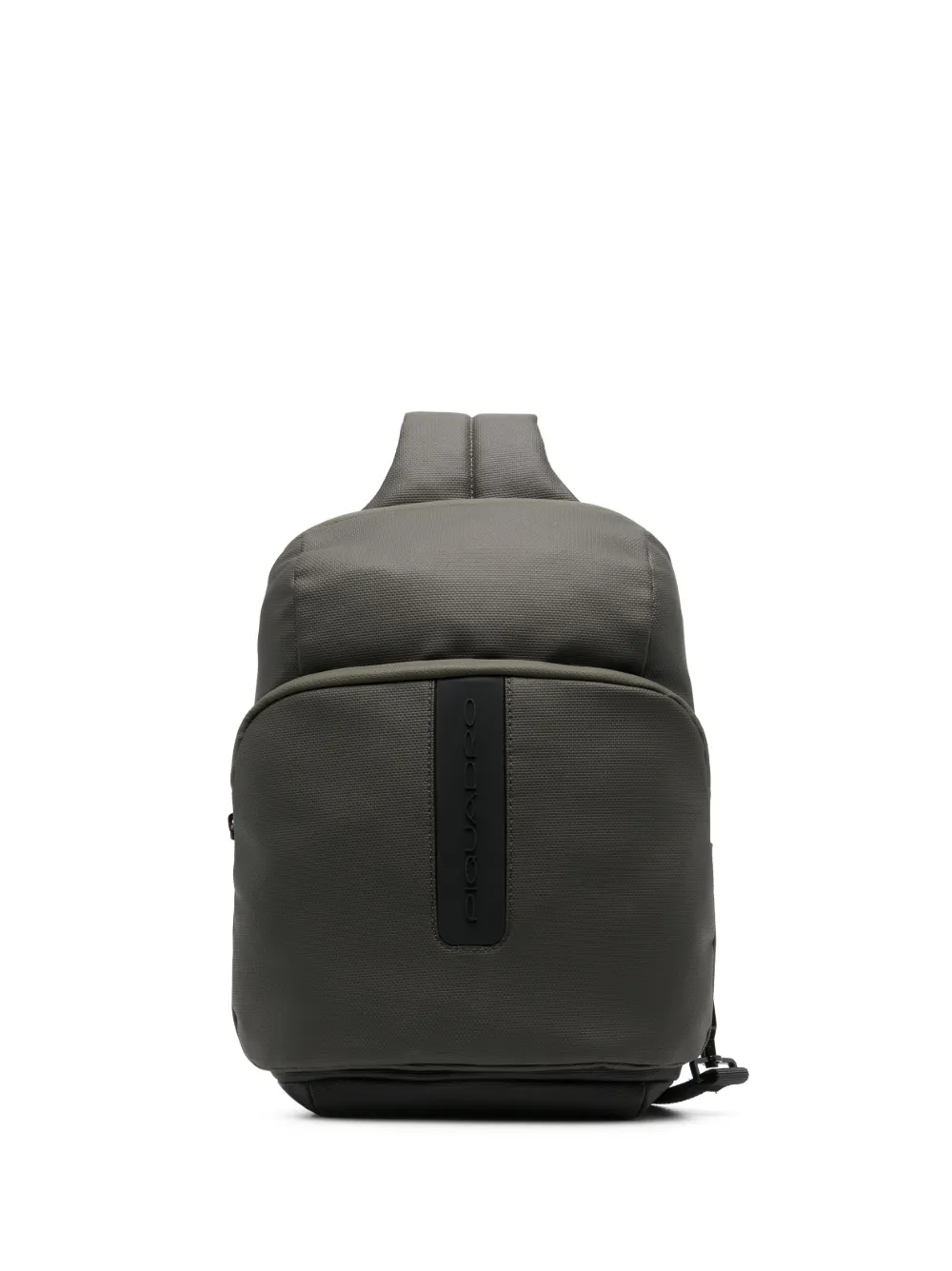 Piquadro Mono Sling Water-resistant Backpack In Green