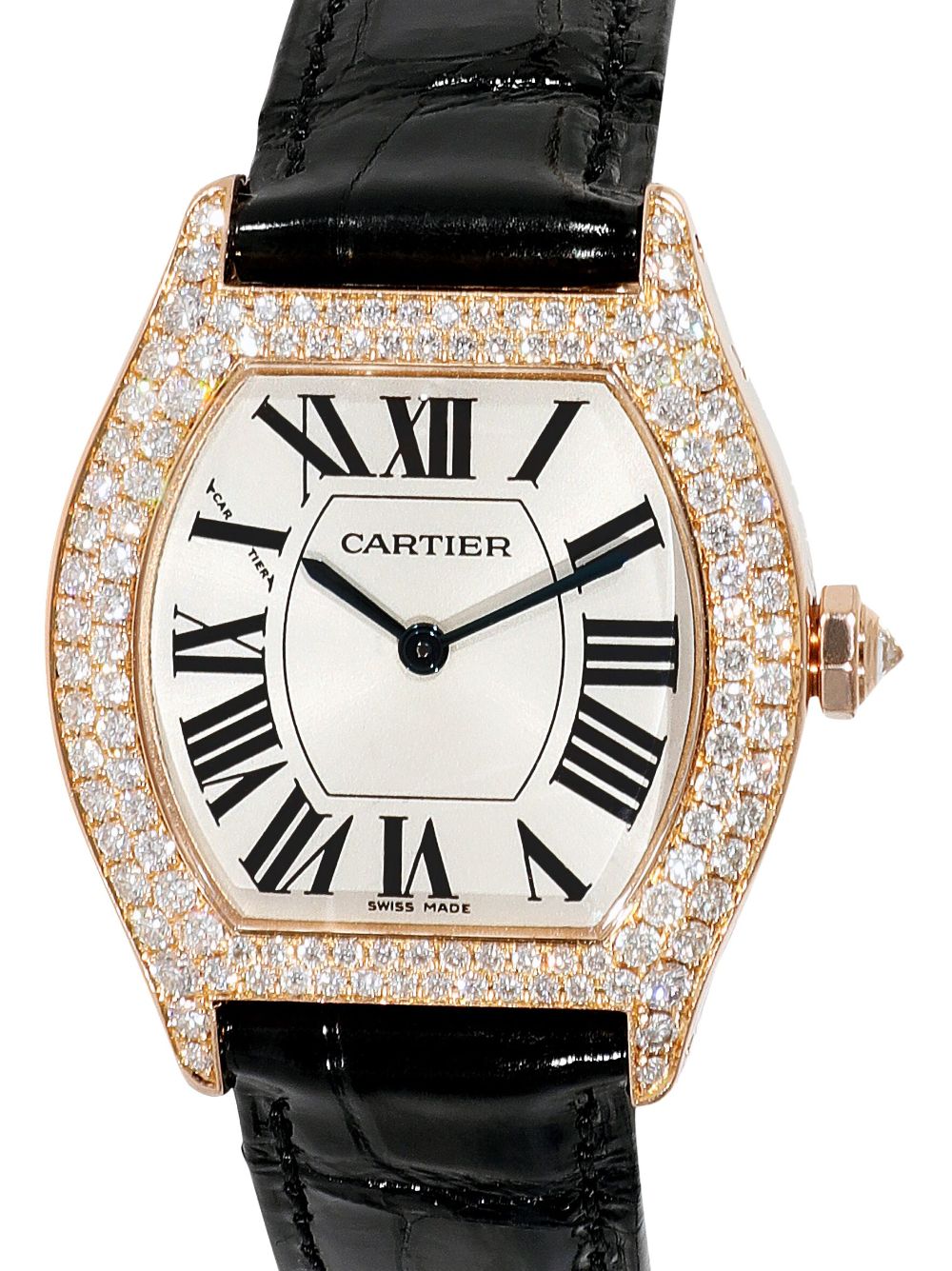 Cartier pre-owned Tortue 28mm - White