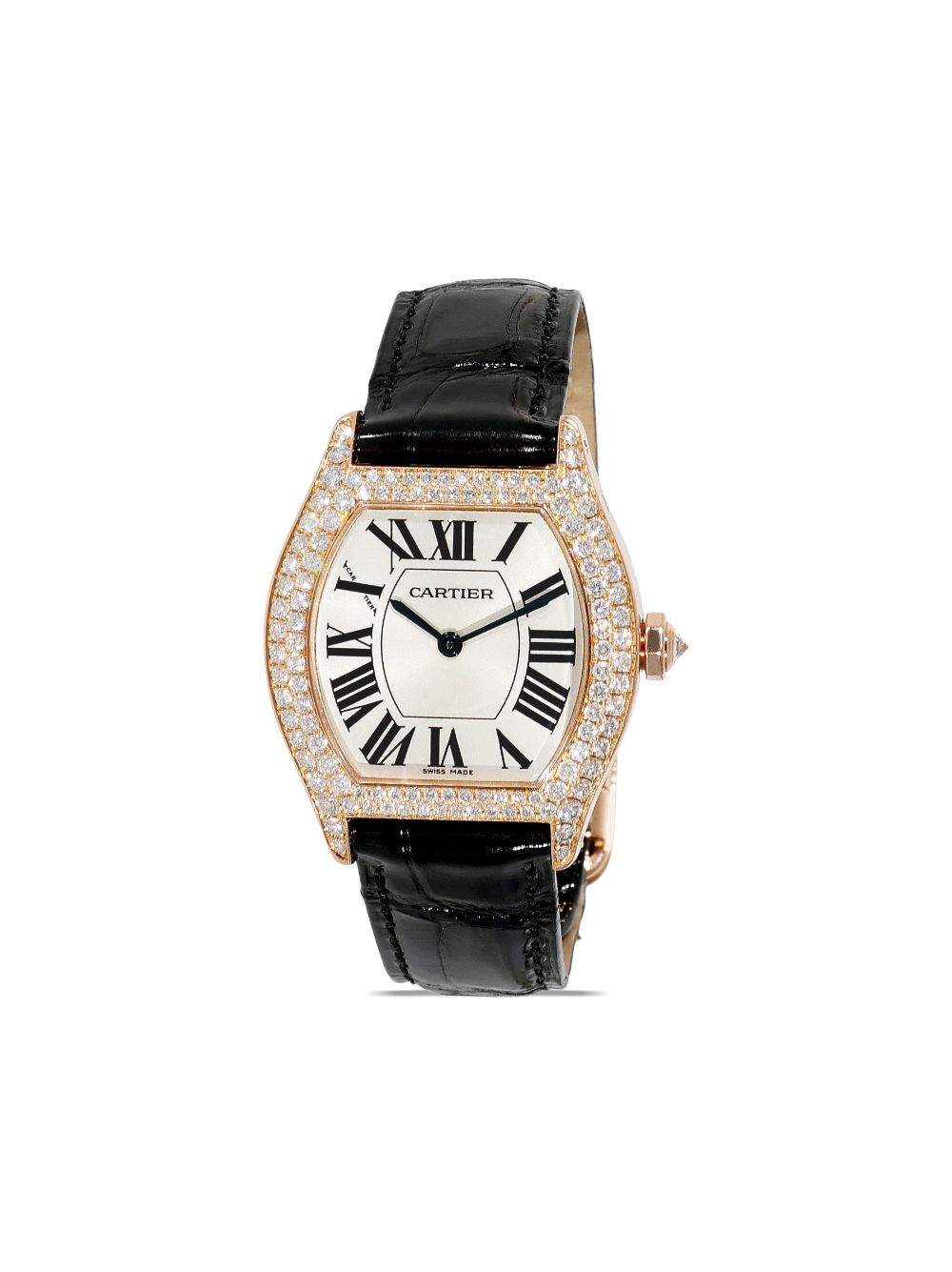 Cartier pre-owned Tortue 28mm - White