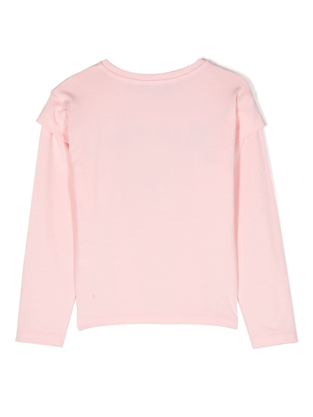 Shop Moschino Teddy Bear Logo-embroidered Sweatshirt In Pink