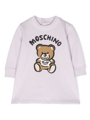 Moschino Kids Teddy Bear Dungarees Skirt Set - Farfetch