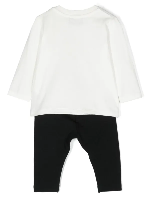 Moschino Kids テディベア トラックスーツ | ブラック | FARFETCH JP