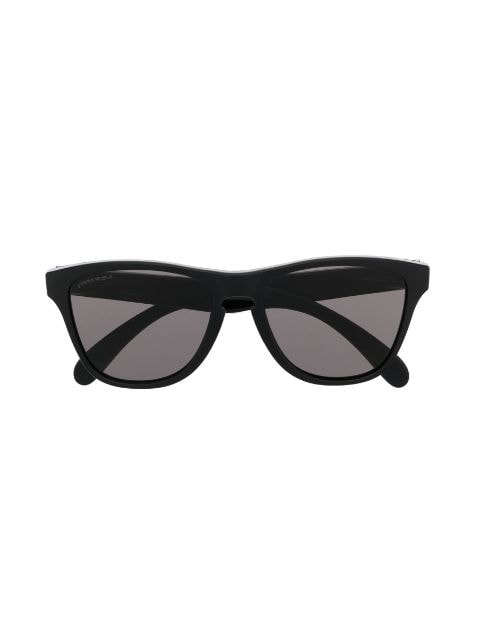 Oakley - square-frame logo-lettering sunglasses