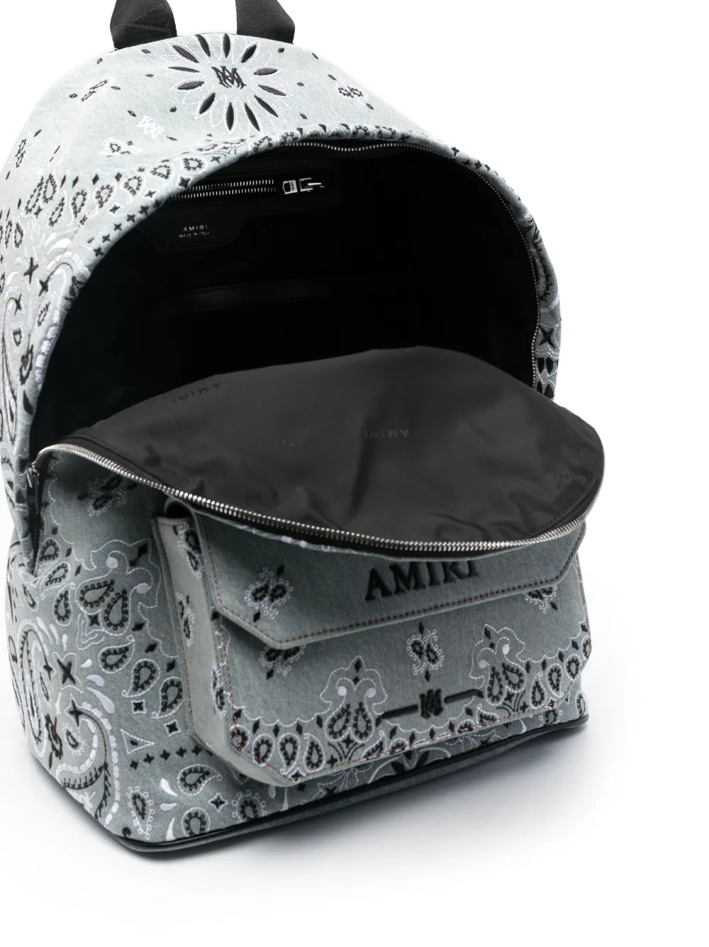AMIRI JeansRucksack Mit BandanaMuster Farfetch