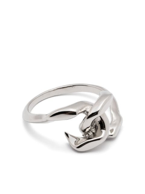 Annelise Michelson Tiny Dechainee polished-finish ring 