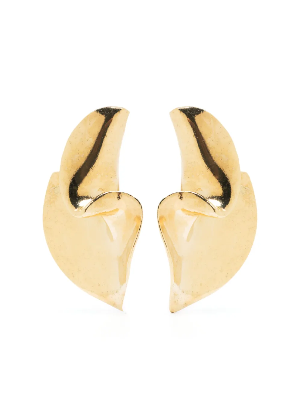 Annelise Michelson Twist abstract-shape earrings - Gold