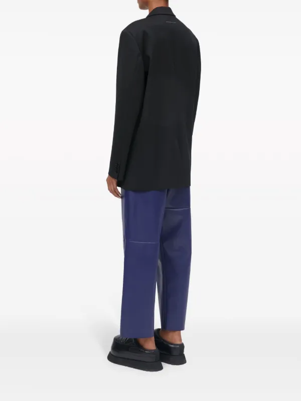 MM6 Maison Margiela シングルジャケット | ブラック | FARFETCH JP