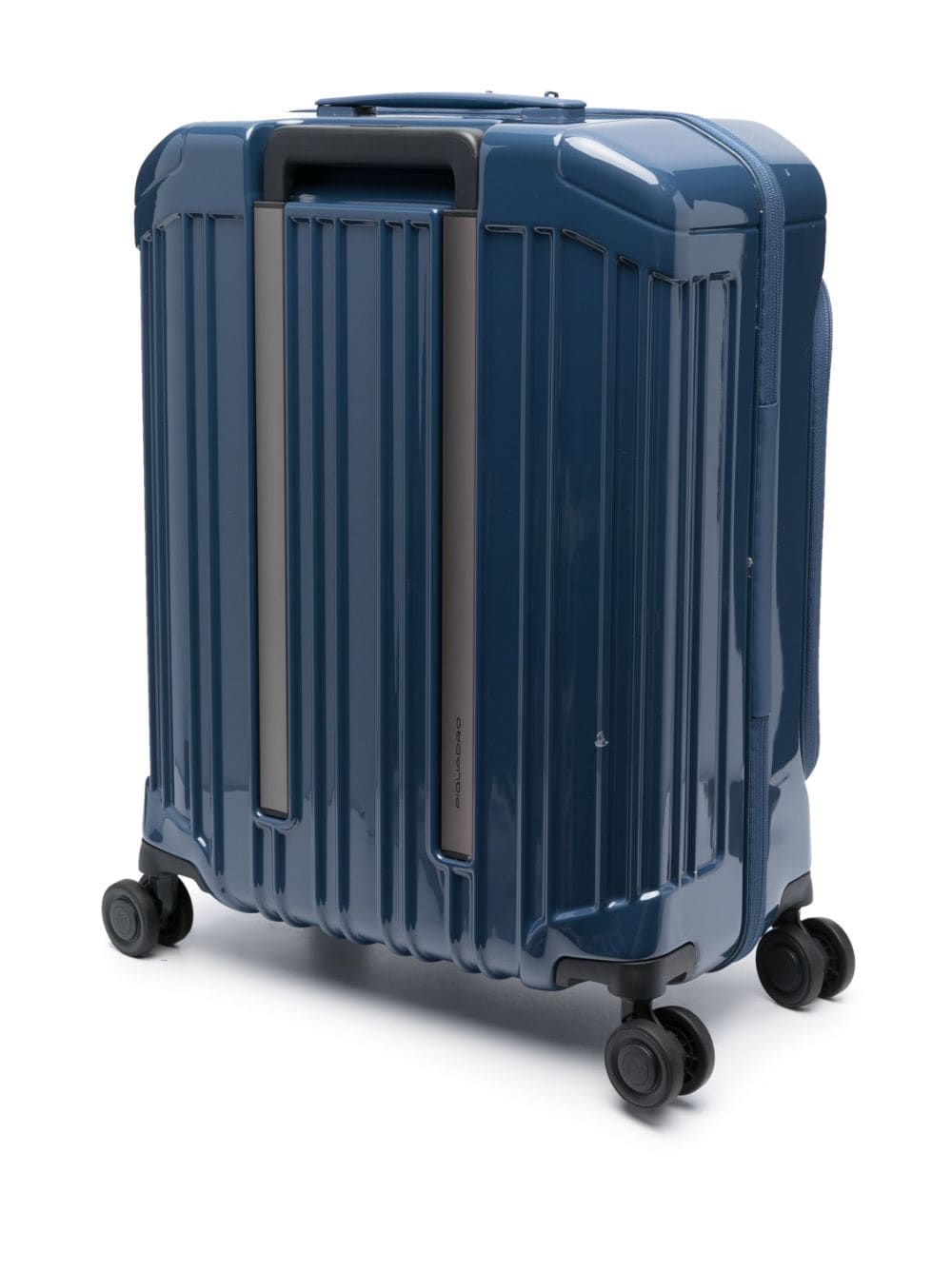 Shop Piquadro Hardside Spinner Cabin Suitcase In Blue