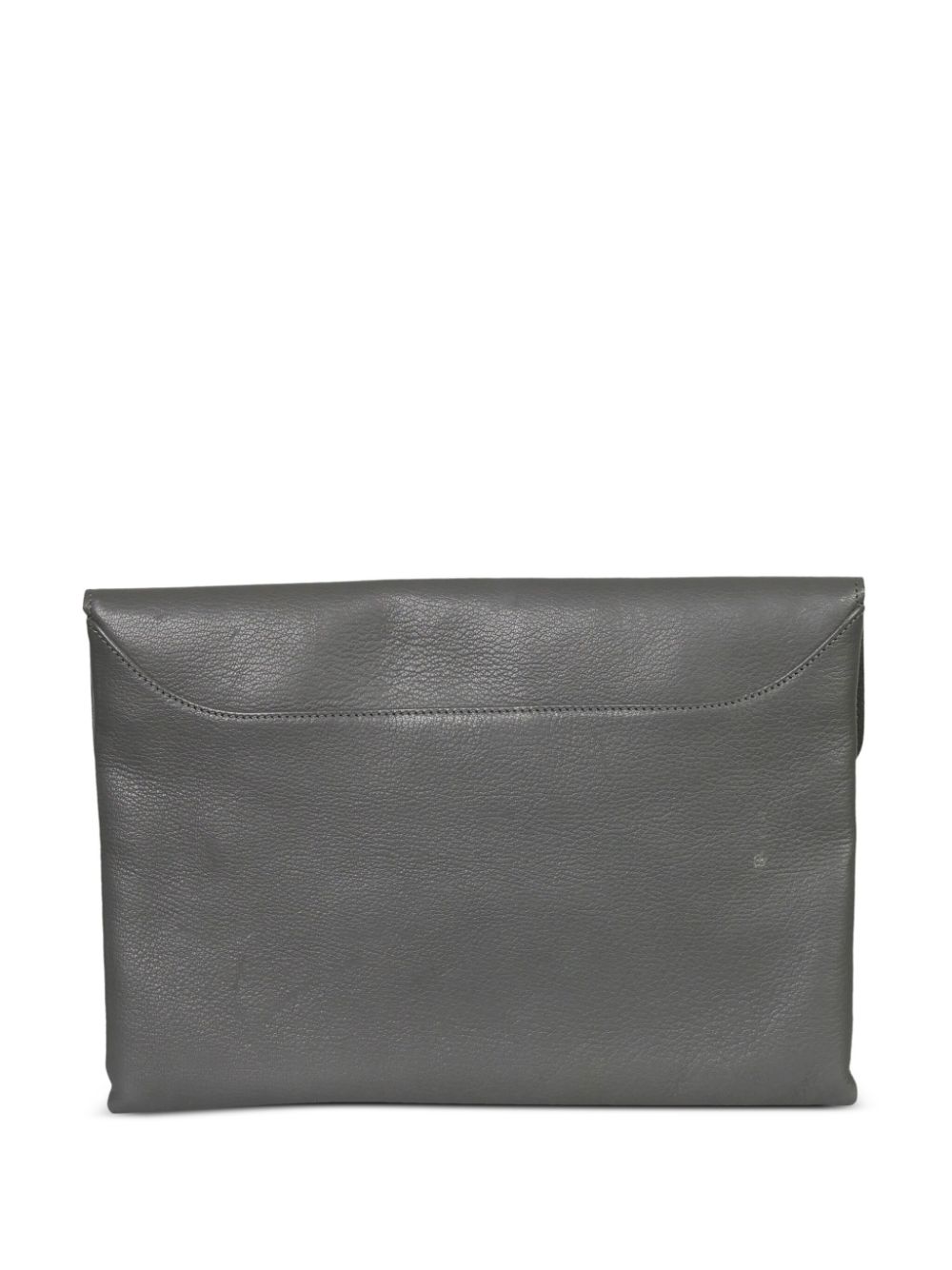 Givenchy Pre-Owned logo lettering envelope clutch - Grijs