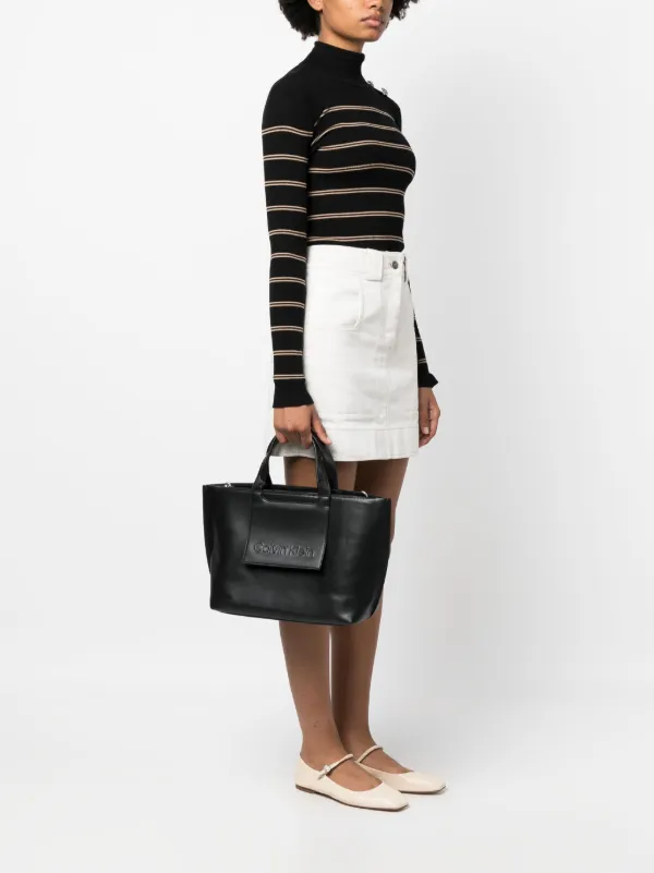 Calvin klein medium hotsell shopper bag