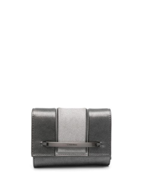 Calvin Klein leather tri-fold wallet