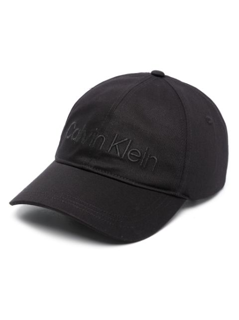 Calvin Klein embroidered-logo baseball hat